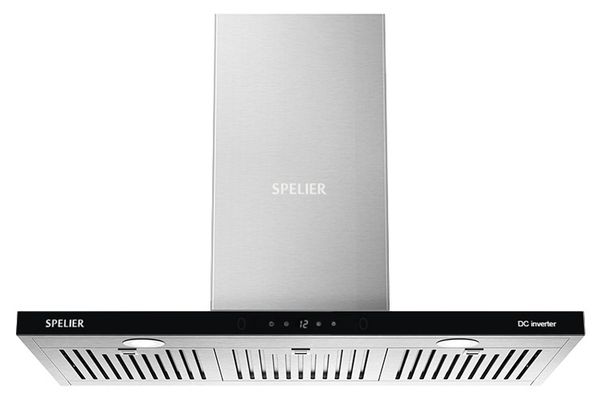 Máy hút mùi Spelier SP-110DC-90cm DC INVERTER 90W lọc than hoạt tính cảm ứng 24 cấp độ hiệu suất hút tối đa 1023m3/h