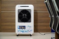 Máy Làm Mát FujiE AC-602N-GreyWhite Làm Mát Bằng Nước Không Phun Sương