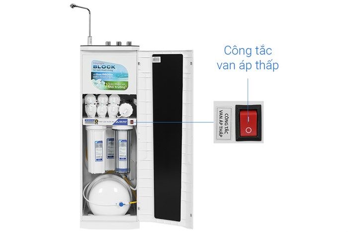 Máy lọc nước RO nóng nguội lạnh Hòa Phát HWBS1A-1021 10 lõi