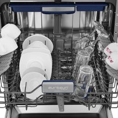 Máy rửa bát Eurosun SMS80EU21BT Serial 8 âm toàn phần 15 bộ 12 chương trình