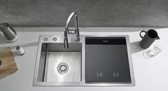 Máy rửa chén tích hợp Malloca WQP6-890F4 cảm ứng 6 bộ 4 chương trình rửa