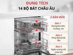 Máy rửa bát Bosch SMI6ZCS16E