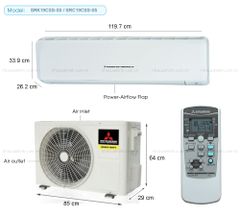Điều hòa Mitsubishi Heavy SRK25CSS-S5/SRC25CSS-S5 1 chiều 25.240 BTU
