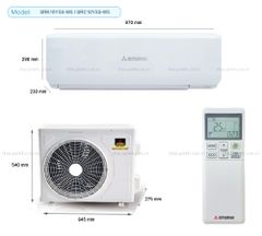 Điều hòa Inverter Mitsubishi Heavy SRK10YXS-W5/SRC10YXS-W5