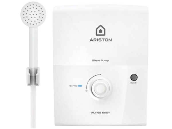 Bình Nóng Lạnh Ariston AURES EASY 3.5 Không Bơm 3500 W 1 Chế Độ Độ Dày 95 mm