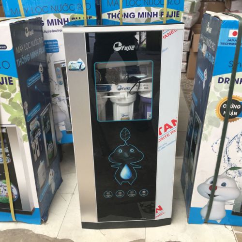 Máy lọc nước RO Fujie RO-09 CAB tinh khiết thông minh 9 cấp lọc tủ cường lực