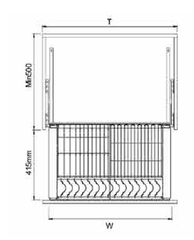 Giá Bát Đĩa Faster FS BP80G304 Tủ Dưới