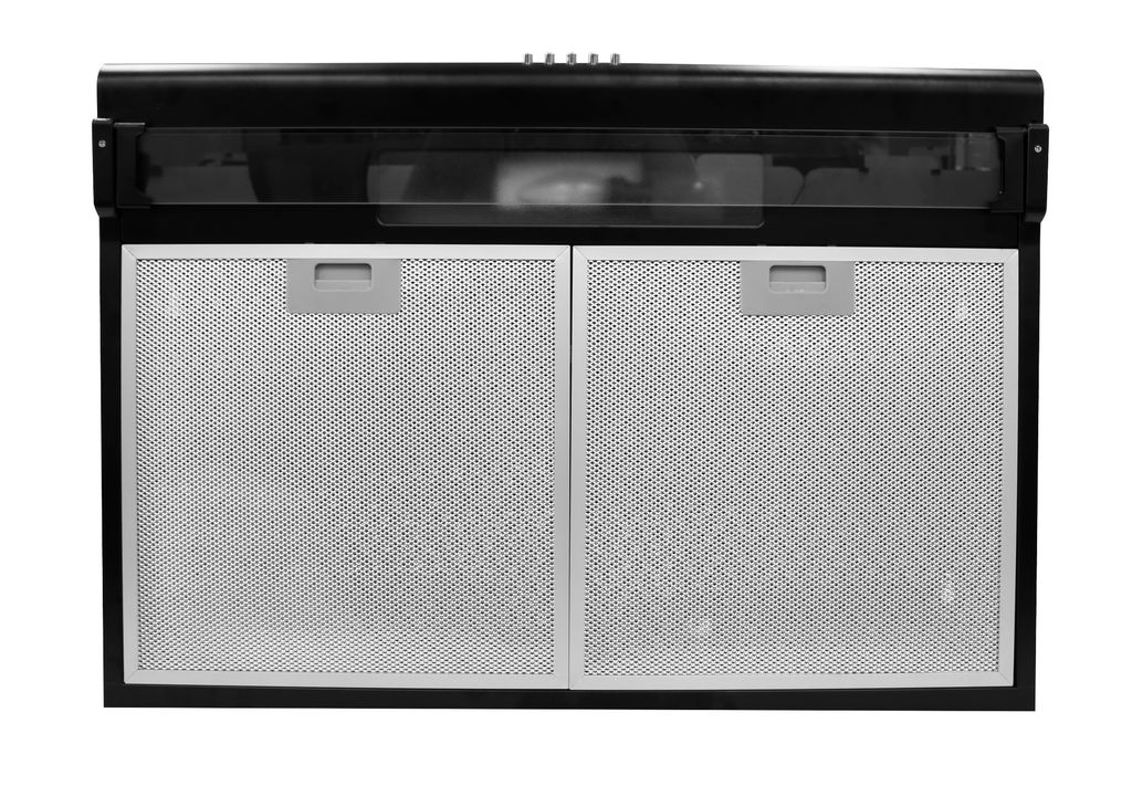 Máy hút mùi Sunhouse SHB6121B kính thẳng sơn tĩnh điện đèn led