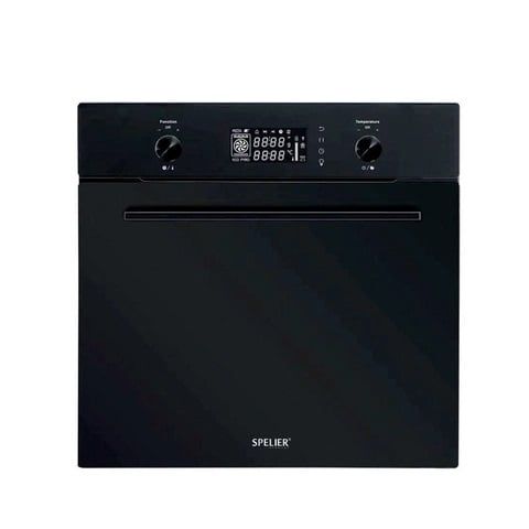 Lò nướng Spelier SPB-80-PYR INVERTER âm tủ dung tích 80L 5 vị trí giá đỡ và có chốt chặn 9 chức năng nấu tổng công suất 2900W