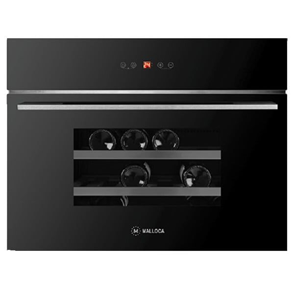 Tủ bảo quản rượu Malloca MWC-24CP âm tủ chống UV chứa 24 chai