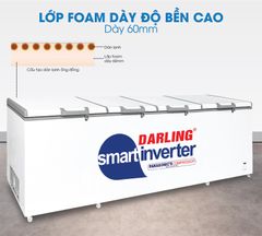 Tủ Đông Darling Inverter DMF-1779ASI 4 Cánh Thông Minh