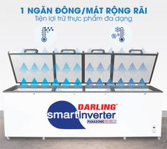 Tủ Đông Darling Inverter DMF-1779ASI 4 Cánh Thông Minh
