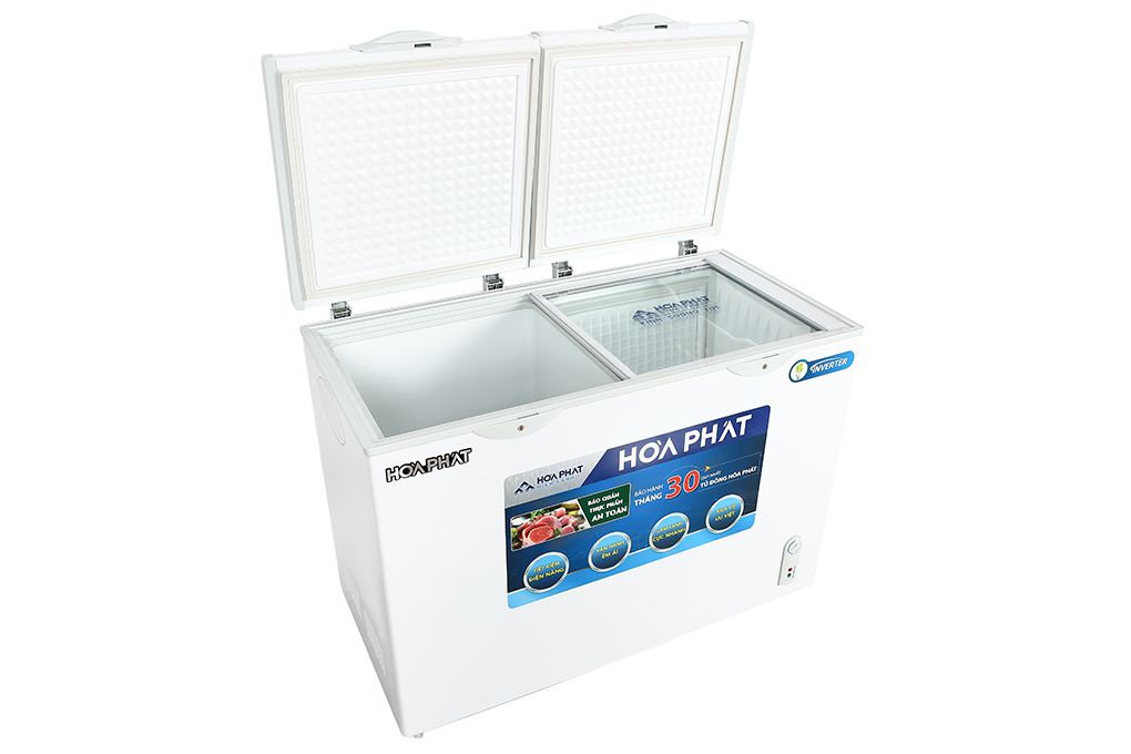 Tủ đông Hòa Phát Inverter 2 ngăn 2 cánh HCFI 606S2Đ2 / HPF BD8245 606 lít