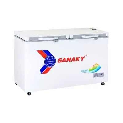 Tủ 2 ngăn đông mát SANAKY 200 lít dàn đồng VH2299W1