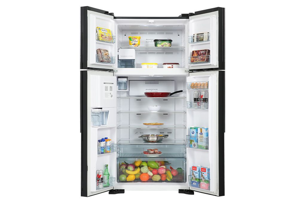 Tủ lạnh Hitachi Inverter 540 lít Multi Door R-FW690PGV7X GBK