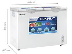 Tủ đông Hòa Phát 205 lít HCF 506S2Đ2