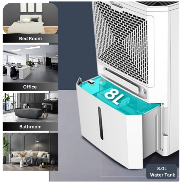 Máy hút ẩm Steiger STG-855DW 48dB 8 lít