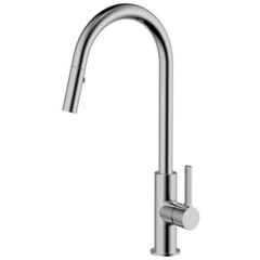 Vòi chậu Malloca K012C đồng mạ Crom quay 360 độ