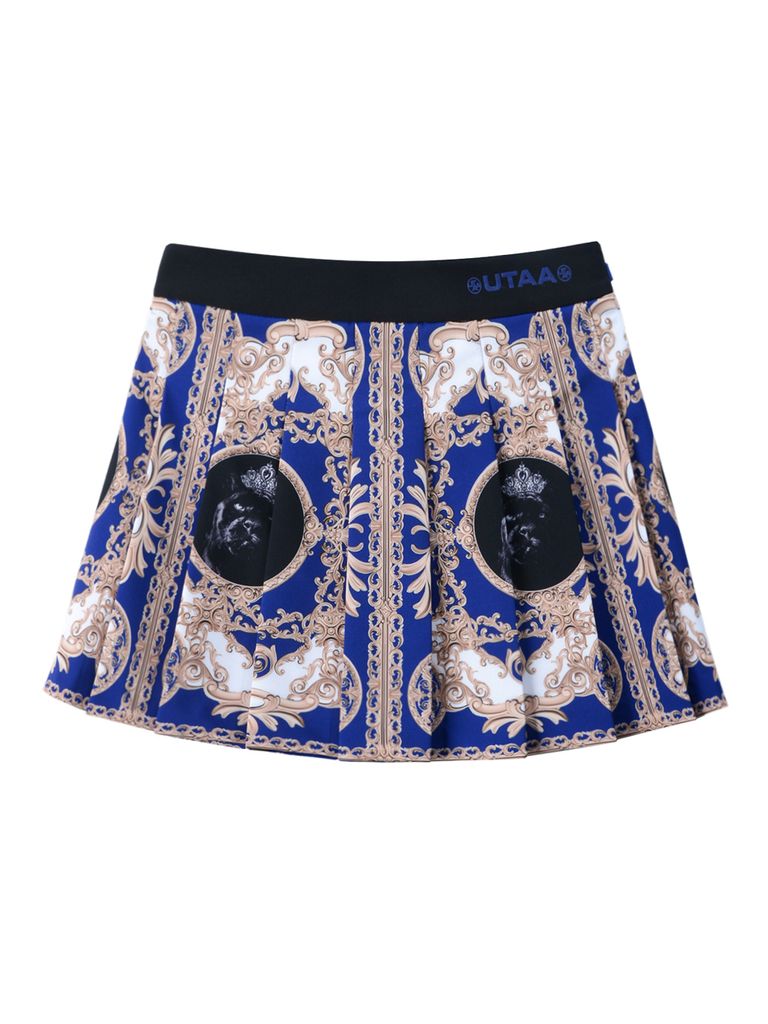 UTAA Panther Buckingham Skirt : Blue