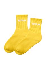 UTAA Simple Logo Socks : Women's