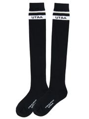 UTAA Passenger Logo Knee Socks : Black