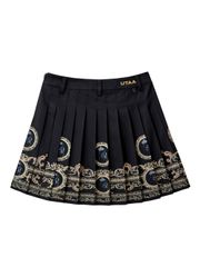 UTAA Gold Empire Pleats Skirt