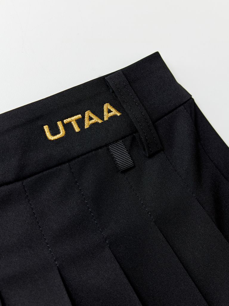 UTAA Gold Empire Pleats Skirt