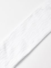 UTAA Gild Twill Knee Socks : White