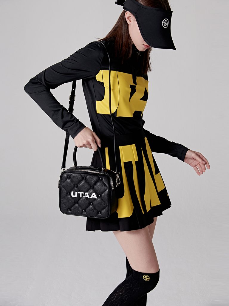 UTAA Gild Twill Knee Socks : Black