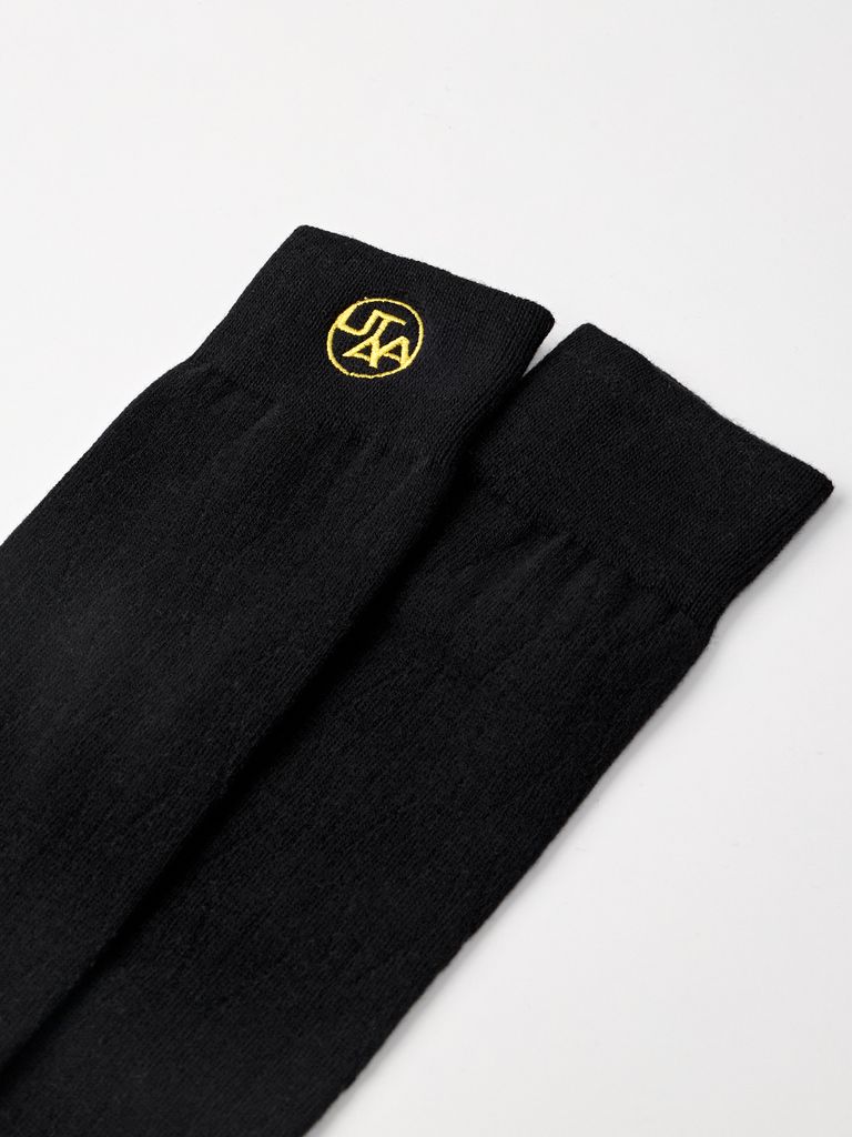 UTAA Gild Twill Knee Socks : Black