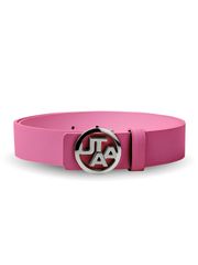 UTAA Metal Symbol Logo Belt : Women's Pink