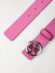UTAA Metal Symbol Logo Belt : Women's Pink