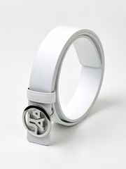 UTAA Metal Symbol Logo Belt : Women'sWhite