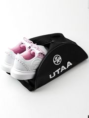 UTAA Stud Derby Kiltie Golf Sneakers : Women's Light Pink