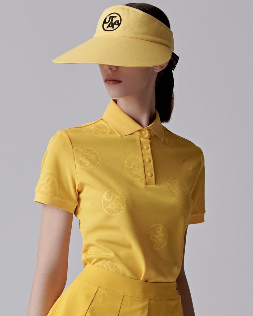 UTAA Logo Drop PK T-Shirts : Women's Yellow