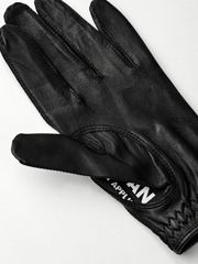 UTAA Traffic Messenger Sheepskin Golf Gloves : Women's Black