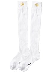 UTAA Gild Twill Knee Socks : White