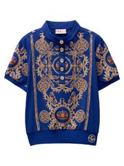 UTAA Emperor Crown Baroque PK T-shirts : Blue