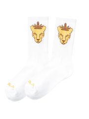 UTAA Crown Panther Basic Socks : Women's White