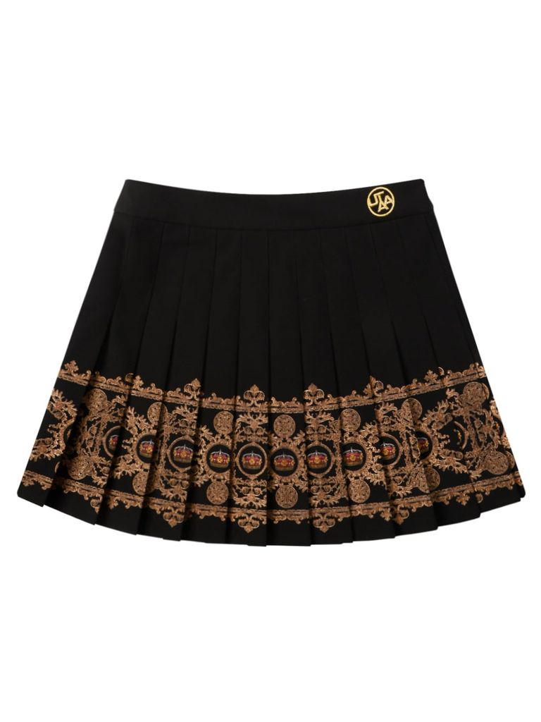 UTAA Emperor Crown Baroque Short Skirt : Women's Black