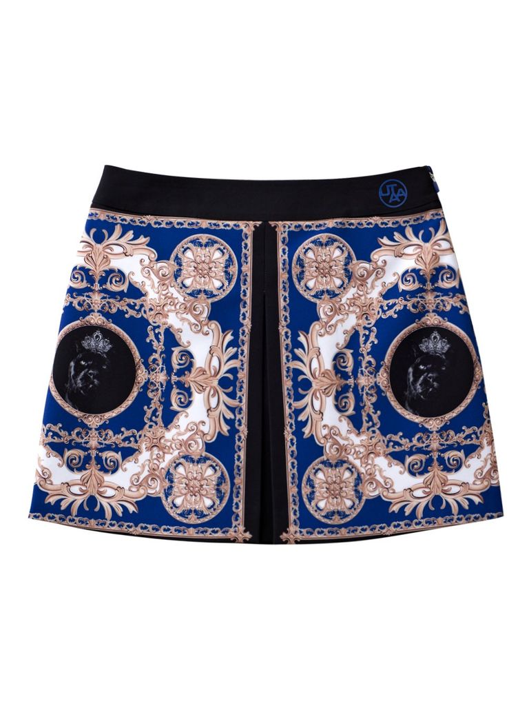 UTAA Canyon Baroque H-Skirt : Woman's Blue