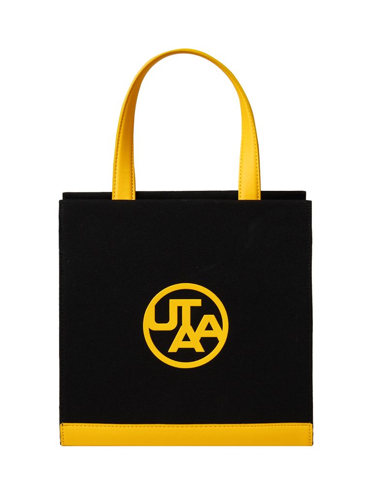 UTAA Color Match Emblem Tote Bag : Black