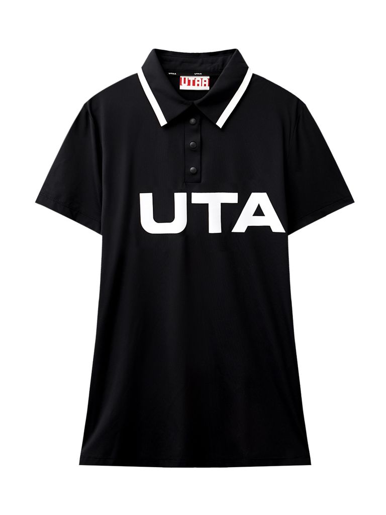 UTAA Daybreak Line PK T-shirt : Women's Black