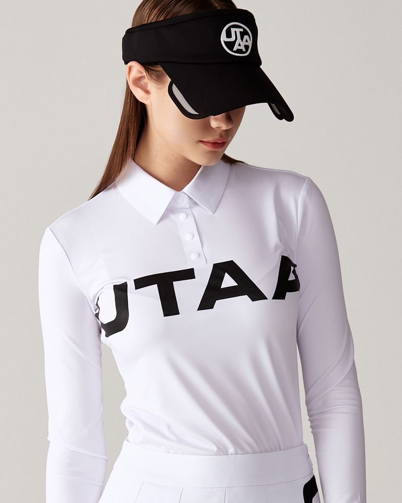 UTAA Bulk Logo Standard PK Sleeve : Women's White