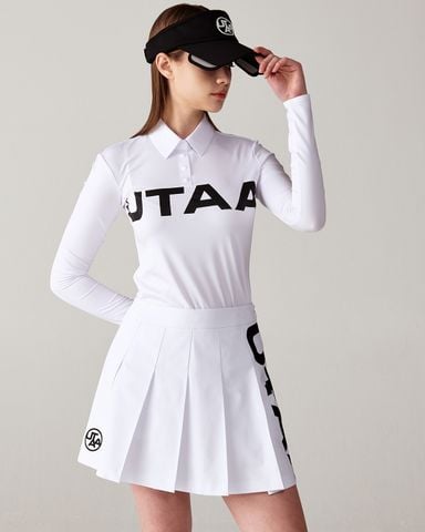 UTAA Bulk Logo Standard PK Sleeve : Women's White