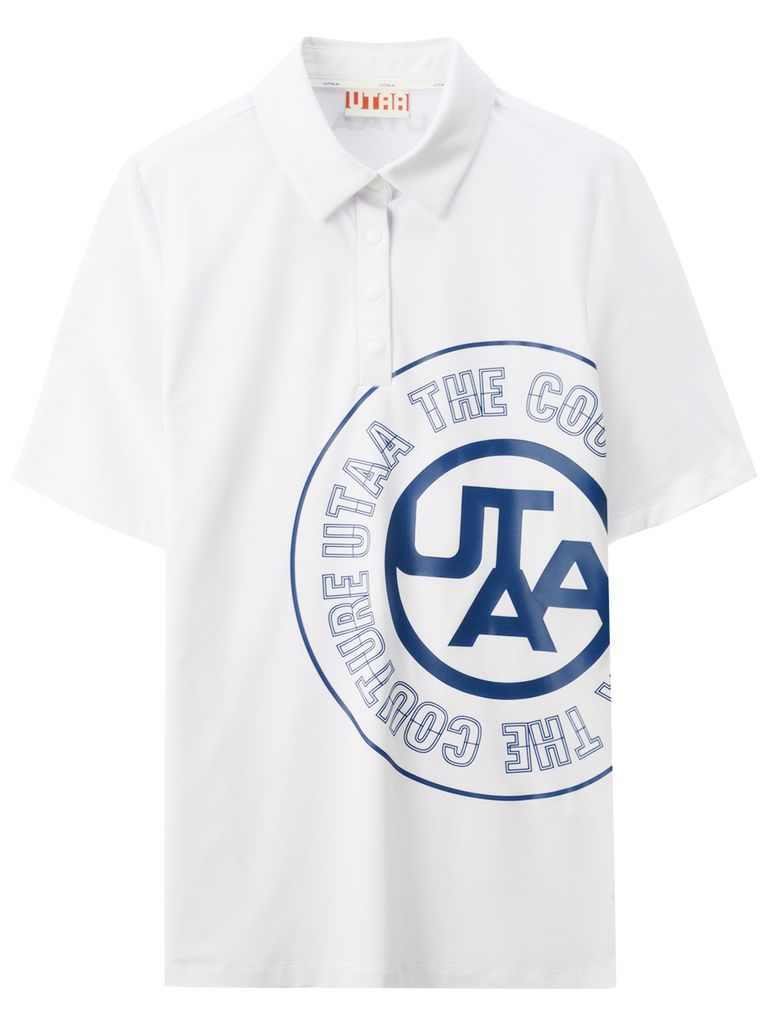 UTAA Symbol Logo T-Shirts : Men's White