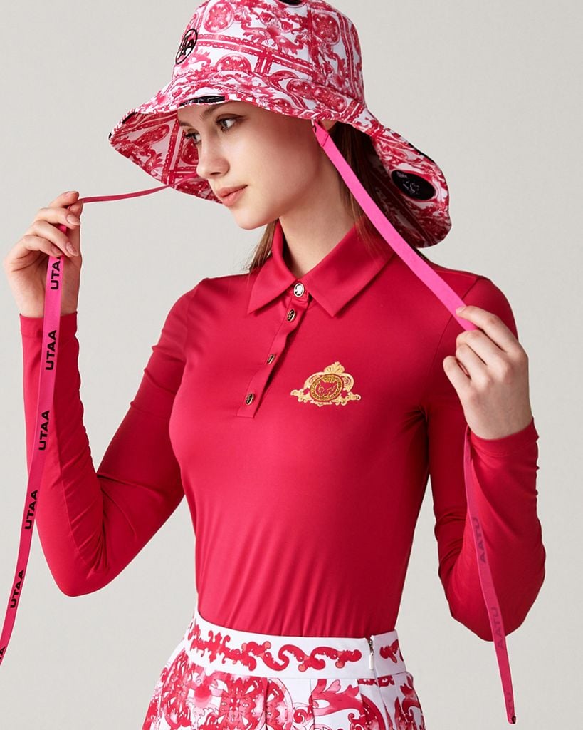 UTAA Grand Gold Crown Panther PK Sleeve : Women's Pink