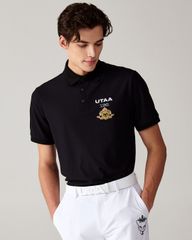 UTAA Golden Crown Ring Panther Compact PK T-shirt : Men's Black