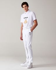 UTAA Golden Crown Ring Panther State PK T-shirt : Men's White