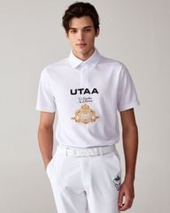 UTAA Golden Crown Ring Panther State PK T-shirt : Men's White
